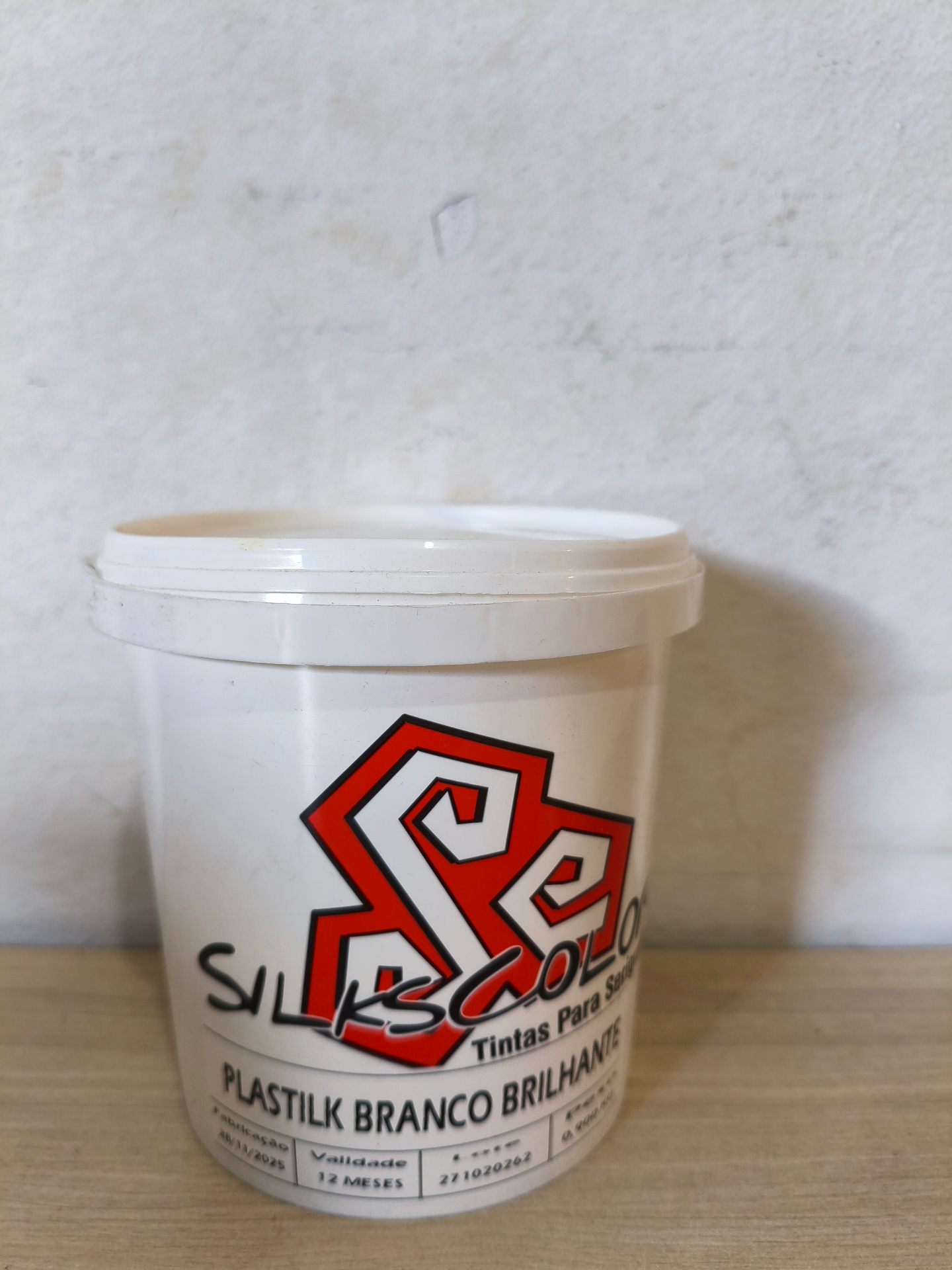 Plastisilk Branco Brilhante