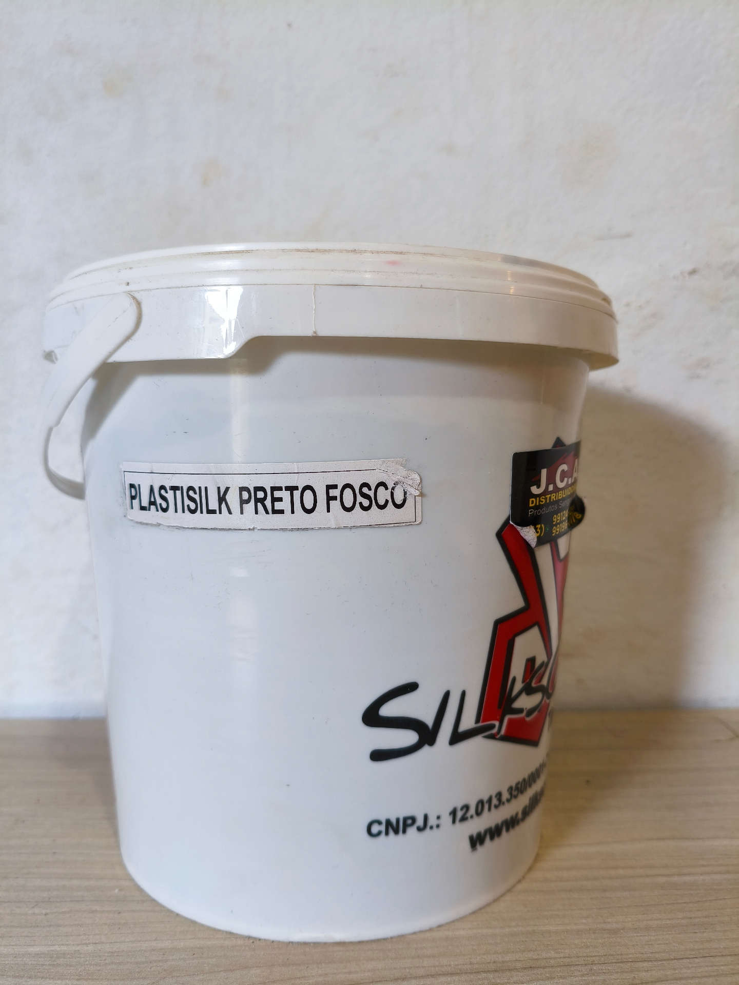 Plastisilk Preto Fosco